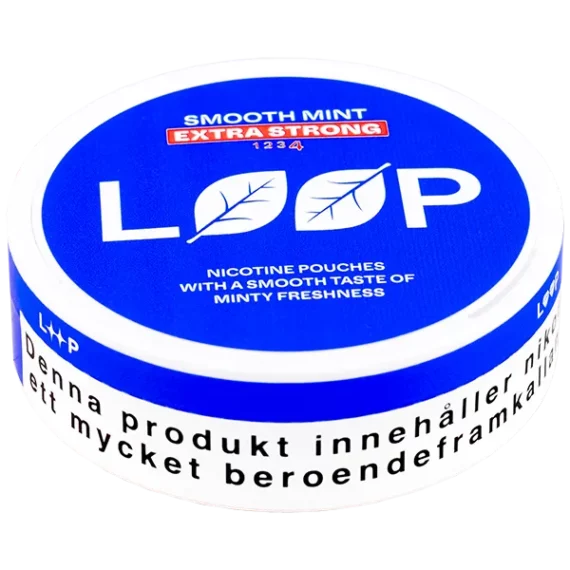 LOOP Smooth Mint Extra Strong All White Portion