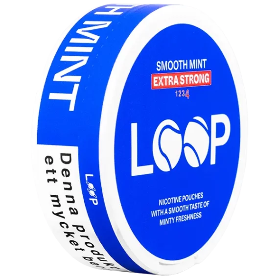 LOOP Smooth Mint Extra Strong All White Portion