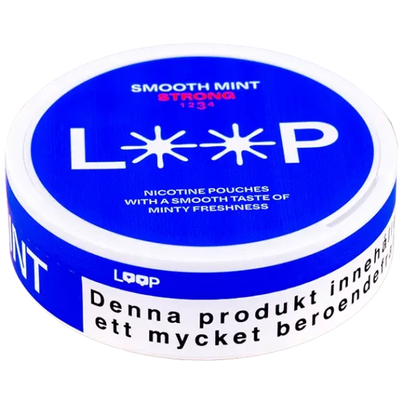 LOOP Smooth Mint Strong All White Portion