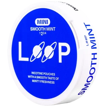 Loop Smooth Mint Mini 6.7 mg All White Portion Portionssnus Nikotin Tobaksfritt