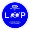 Loop Smooth Mint Mini 6.7 mg All White Portion Portionssnus Nikotin Tobaksfritt Lock