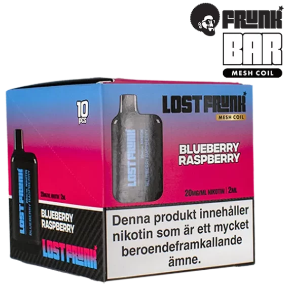 Lost Frunk Mesh Blueberry Raspberry 20 mg 10-pack