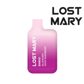 Lost Mary Blueberry Sour Raspberry 20 mg Vapeenheten med logga