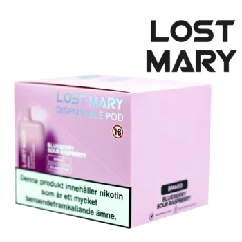 Lost Mary Blueberry Sour Raspberry 20 mg 10-pack