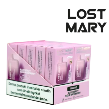 Lost Mary Blueberry Sour Raspberry 20 mg 10-pack