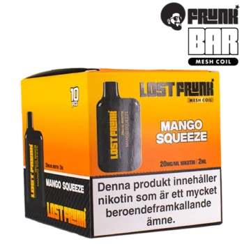 Lost Frunk Mesh Mango Squeeze 20 mg 10-pack