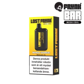 Lost Frunk Mesh Mango Squeeze 20 mg Vapeförpackning