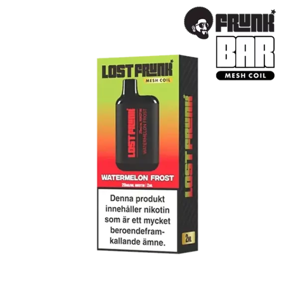 Lost Frunk Mesh Watermelon Frost 20 mg Vapeförpackning