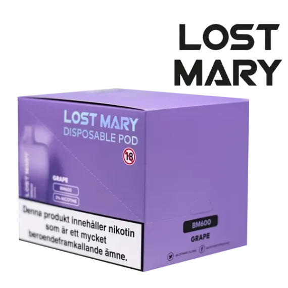 Lost Mary Grape 20 mg 10-pack