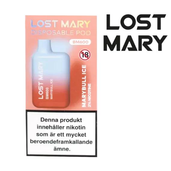 Lost Mary Marybull Ice 20 mg Vapeförpackning