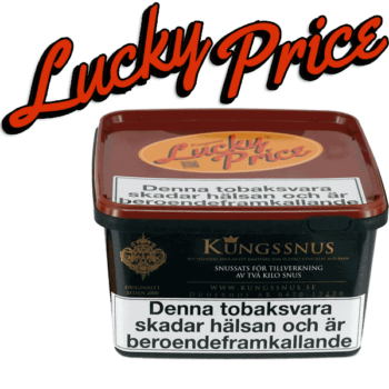 Billiga snussatsen Lucky Price från Kungssnus