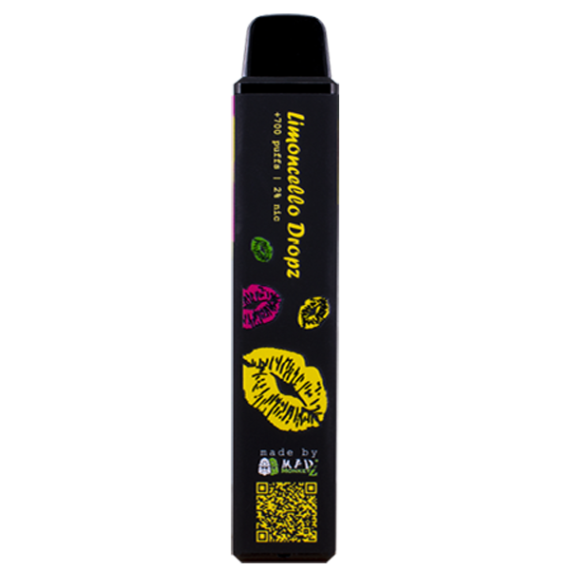 Mad MonkeyZ Candy Shop Limoncello Dropz 20 mg E-cigarettens QR-kod