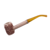 Majspipa Corn Cob Pipes böjd pipa