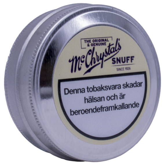 McChrystal’s Snuff Orginal & Genuine Luktsnus