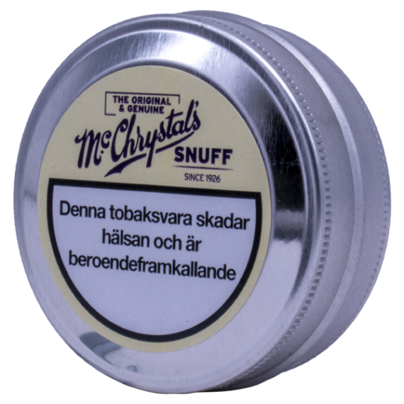 McChrystal’s Snuff Orginal & Genuine Luktsnus