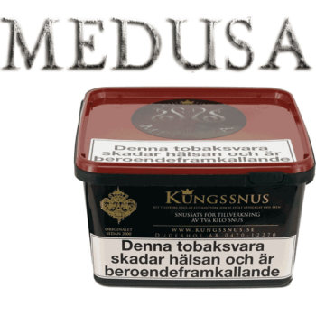 Snussatsen Medusa från Kungssnus för snustillverkning av eget snus hemma. Enkelt, billigt och bra resultat.