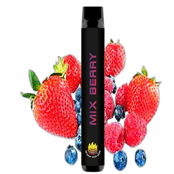 VAPESOUL Mix Berry 20 mg. En enhet räcker upp till 600 puffar. Köp din E-Cigaretter från Snusfabriken.com