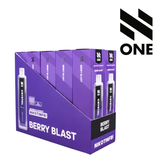 N ONE Crystal Zero Mesh Berry Blast 0 mg 10-pack