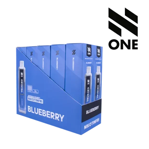 N ONE Crystal Zero Mesh Blueberry 0 mg 10-pack