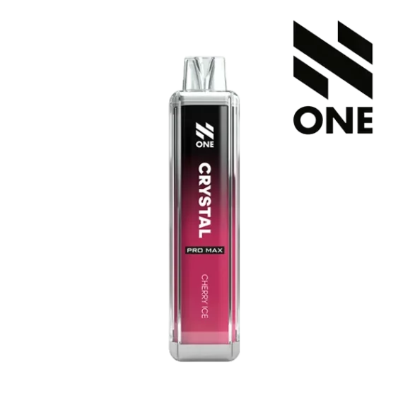 N ONE Crystal Zero Mesh Cherry Ice 0 mg Vapeenheten med logga