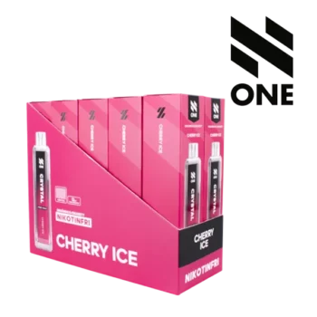 N ONE Crystal Zero Mesh Cherry Ice 0 mg 10-pack