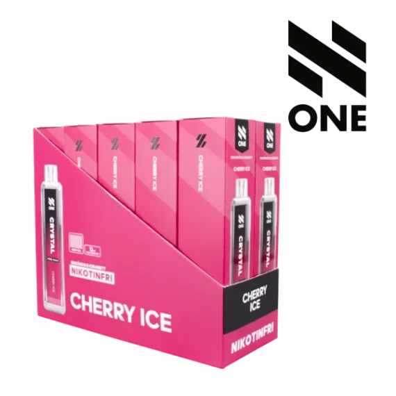 N ONE Crystal Zero Mesh Cherry Ice 0 mg 10-pack