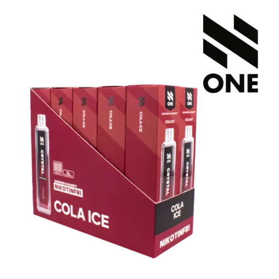 N ONE Crystal Zero Mesh Cola Ice 0 mg 10-pack