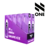 N ONE Crystal Zero Mesh Grape Ice 0 mg 10-pack