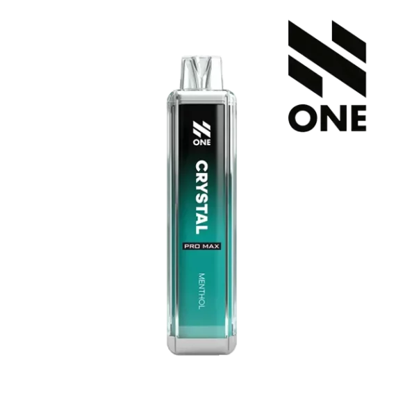 N ONE Crystal Zero Mesh Menthol 0 mg Vapeenheten med logga