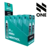 N ONE Crystal Zero Mesh Menthol 0 mg säljs i 10 pack