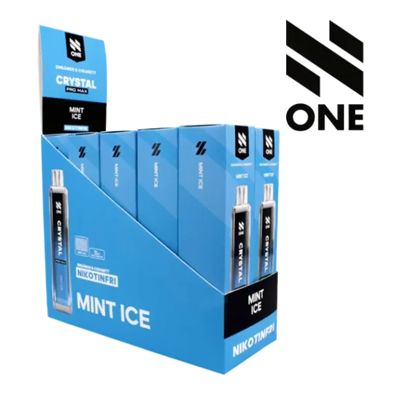 N ONE Crystal Zero Mesh Mint Ice 0 mg säljs i 10 pack