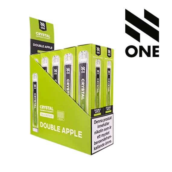 N ONE Crystal Mesh Double Apple 20 mg 10-pack