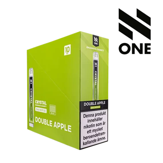 N ONE Crystal Mesh Double Apple 20 mg 10-pack