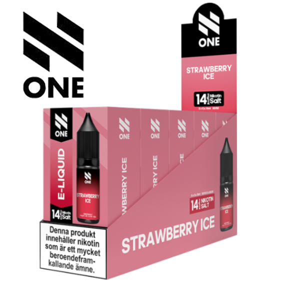 N ONE E-Juice Strawberry Ice 14 mg