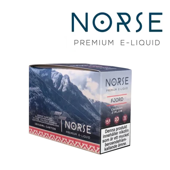 Norse Fjord Cherry & Plum 14.5 mg 10-pack