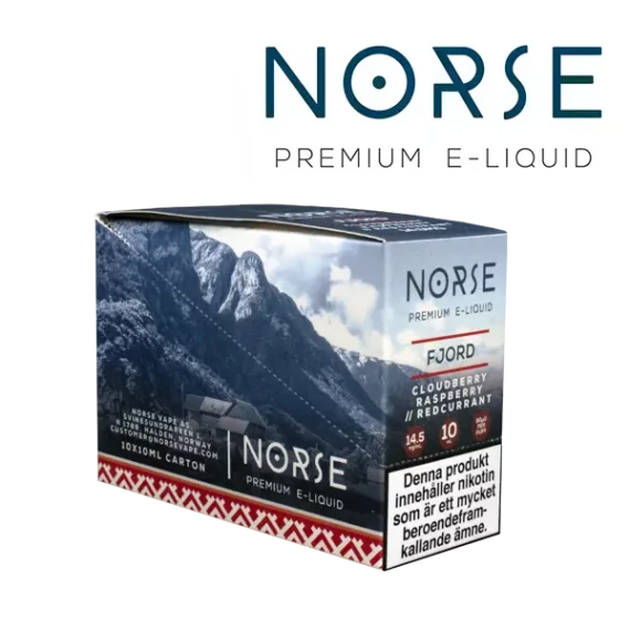 Norse Fjord Cloudberry Raspberry Redcurrant 14.5 mg 10-pack