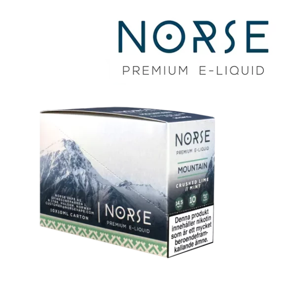 Norse Mountain Crushed Lime & Mint 14.5 mg 10-pack