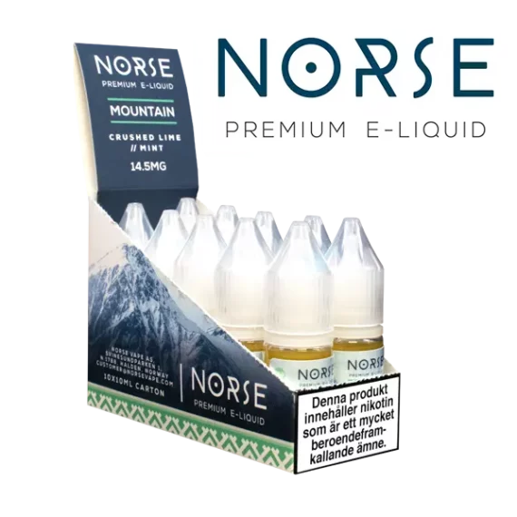 Norse Mountain Crushed Lime & Mint 14.5 mg 10-pack