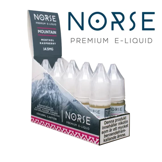 Norse Mountain Menthol Raspberry 14.5 mg 10-pack