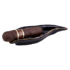 Nub 460 Maduro cigarr på lövformat askfat