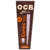 OCB Virgin Slim Cones förpackning med 3 stycken cones.