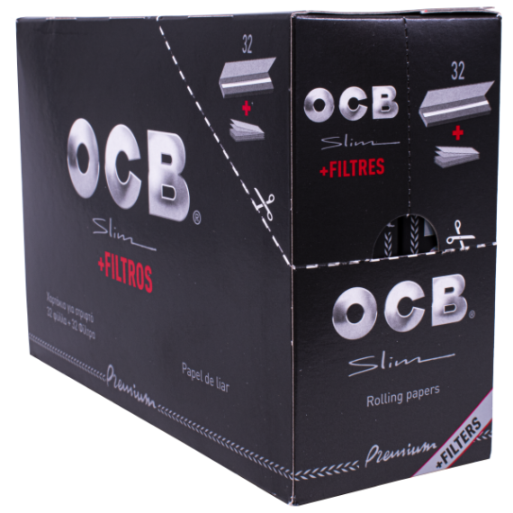 OCB Premium Slim + Filter Displaybox