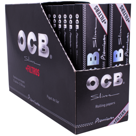 OCB Premium Slim + Filter Öppen Displaybox