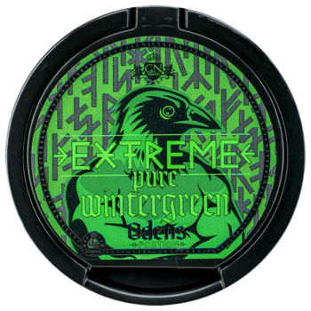 Oden's Pure Wintergreen Extreme Portion Snusdosa Prillor Stark