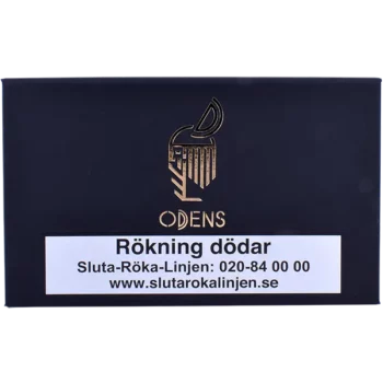 En hellåda med Odens Muninn Gold Robusto innehåller 20 stycken cigarrer. Köp cigarrerna från Snusfabriken.com