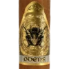 En närbild på gördeln som sitter på en Odens Muninn Gold Robusto cigarr. Köp cigarrer fraktfritt från Snusfabriken.com med snabba frakter.