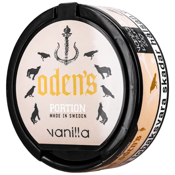 Oden's Vanilla Portion Master Snus Portionssnus Vanilj Vanilla