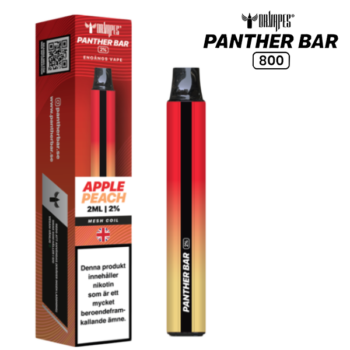 Panther Bar Apple Peach 20 mg e-cigaretter