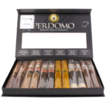 Perdomo Connoisseur Collection Epicure Öppen Cigarrlåda