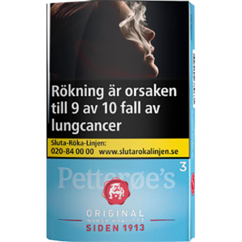 Petteröes Lys Blå 3 Rulltobak - Köp fraktfritt från snusfabrken.com